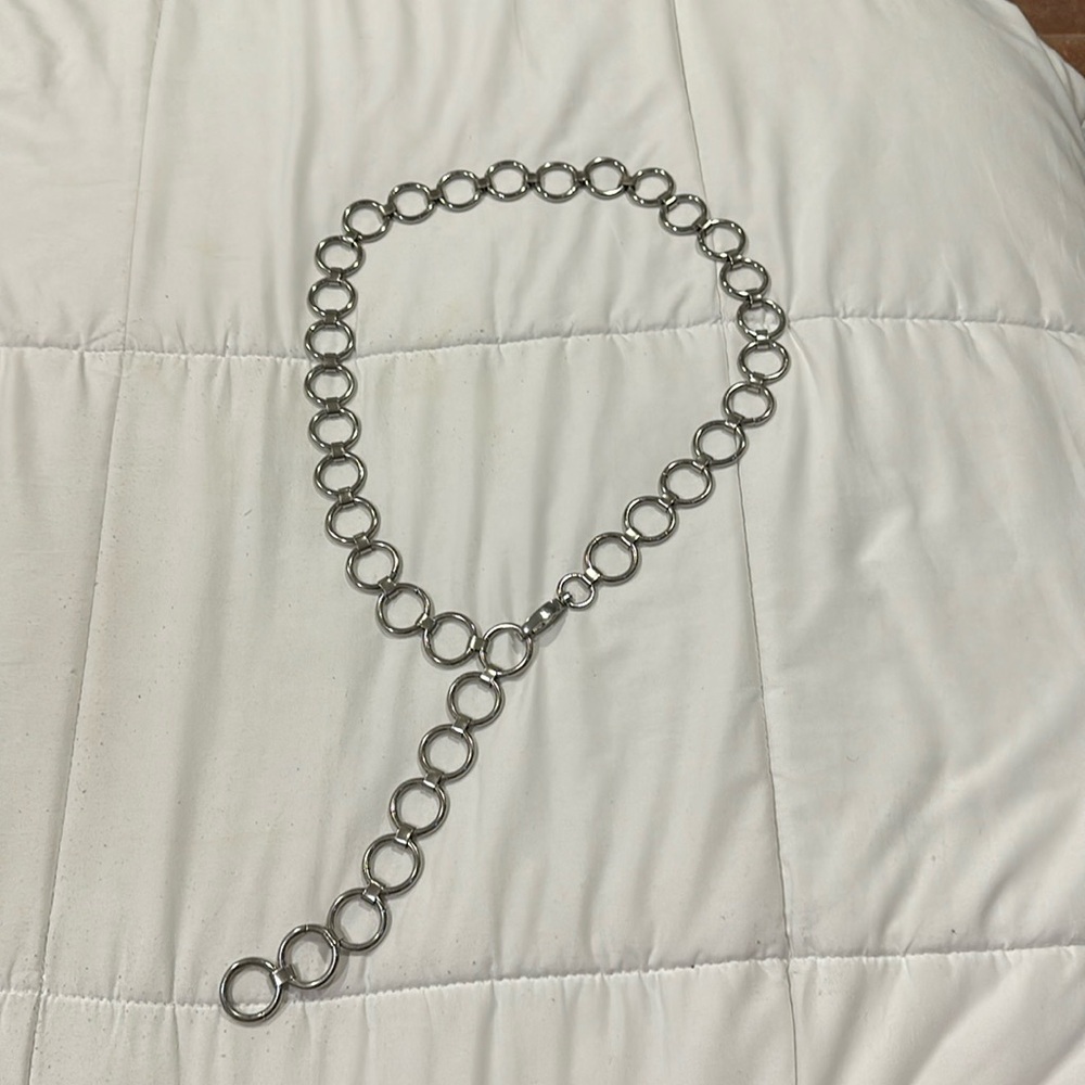 Silver Chain Link Belt